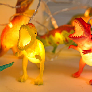 1.5/3m LED Dinosaur String Lights Battery Fairy Lights Kids Room Party Xmas Decor