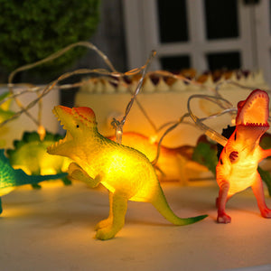 1.5/3m LED Dinosaur String Lights Battery Fairy Lights Kids Room Party Xmas Decor