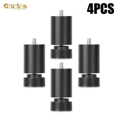 4pcs Adjustable M10 Screw Furniture Legs Aluminum Alloy Sofa Table Replacement Parts