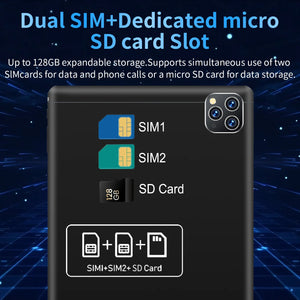 10.36" Android Tablet 5G, 16GB+1TB, 16+32MP, 12000mAh, Android 13, Dual SIM, GPS, Bluetooth, WiFi