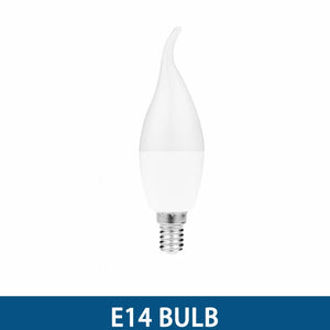 10-Pack E14 E27 LED Candle Bulbs 220V 3W-9W Chandelier Lamp Bedroom Energy Saving Decor Lights