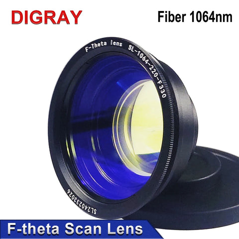 F-Theta Scanning Lens M85 1064nm for Galvanometer Laser, YAG Fiber Marking Machine Parts