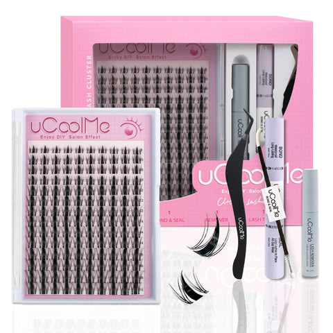 C Curl Volume Lash Extensions Kit - 140 Count for Fuller, Natural Looking Eyelashes