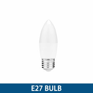10-Pack E14 E27 LED Candle Bulbs 220V 3W-9W Chandelier Lamp Bedroom Energy Saving Decor Lights