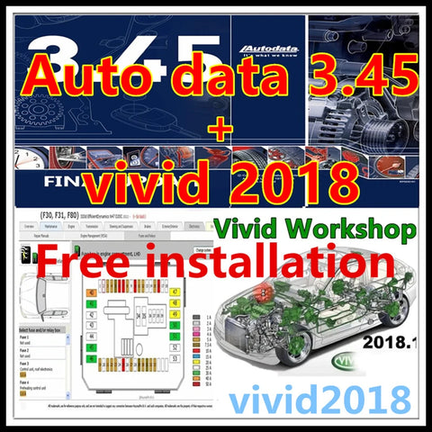 2024 Automotive Repair Software - Vivid Workshop, Atris-Technik, Autodata 3.45 Europe Edition