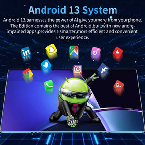 10.36" Android Tablet 5G, 16GB+1TB, 16+32MP, 12000mAh, Android 13, Dual SIM, GPS, Bluetooth, WiFi