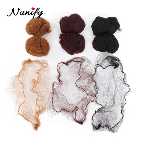 5mm Nylon Hair Nets Disposable Invisible Mesh for Ballet Dance Buns Elastic Edge Net Snoods