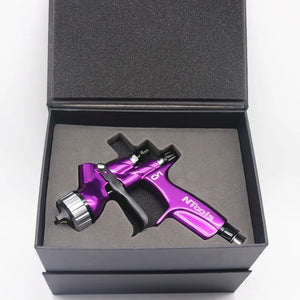 1.3mm Stainless Steel Nozzle Paint Spray Gun for Water-Based Paint, Automotive Varnish, Air Tools