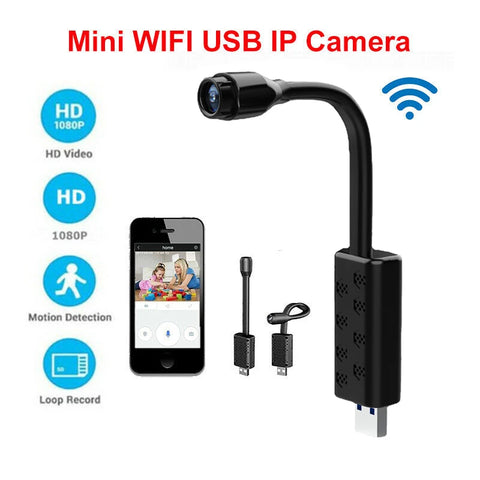 1080p Wireless Mini IP Camera WiFi Micro Webcam Night Vision Remote View Audio Recorder Human Detection Spy Camera