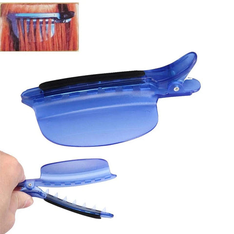 Hair Extension Speed Separator Sectioning Clip, 7-Tooth, Blue