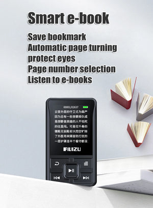 "Portable Sport Bluetooth MP3 Player with Clip - Screen, FM, Recording, E-Book, Clock, Pedometer"