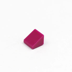 100pcs Colorful 1x1x2/3 Slope Bricks Set - DIY Building Blocks Toy for Kids