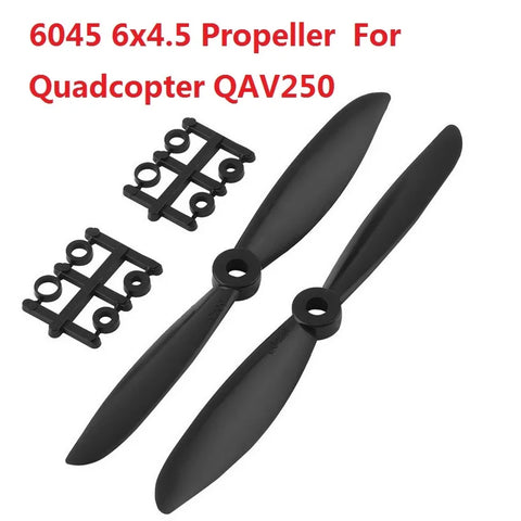 2-Pack Black Propeller Set 5030-8045 for Quadcopter Drone QAV250
