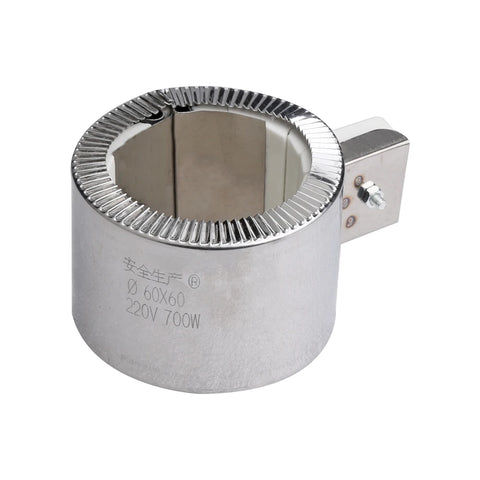 800-Degree Ceramic Band Heater - Stainless Steel Heating Element for Injection Molding Machines