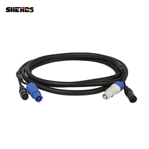 3/2M Powercon DMX Cable Combo for Stage DJ Disco Lighting Accessories