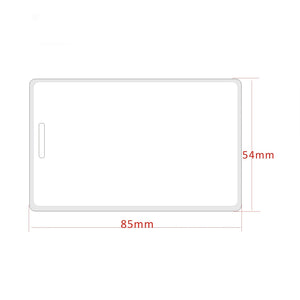 10-Pack 1.8mm 125kHz EM4200 RFID ID Cards Long Range (50-100cm)