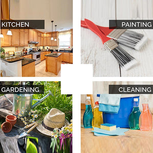 100-Pack Disposable Waterproof Kitchen BBQ Cleaning Aprons - Unisex