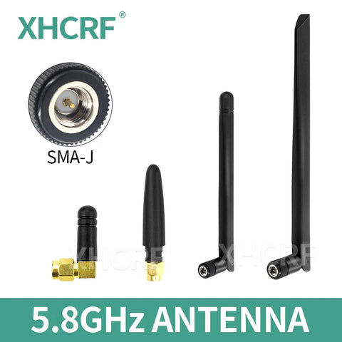 5.8GHz FPV Mini WiFi Antenna SMA Male Foldable Right Angle for UAV Wireless Module