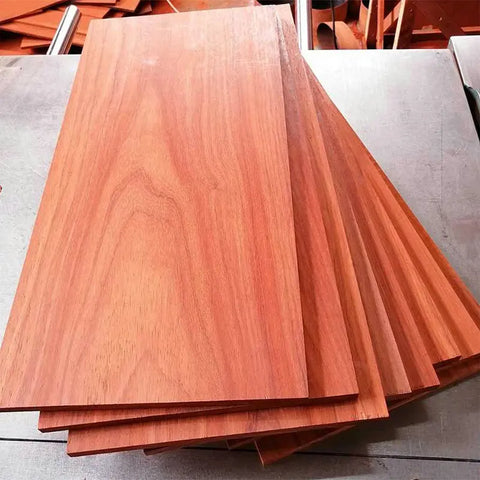 African Rosewood Timber Log: Thin Sound Box Material 2-6mm - Rare Custom Wood Lumber Blocks