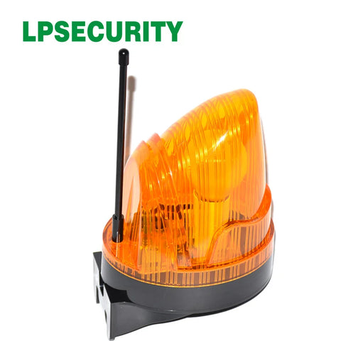 220V Garage Gate Motor Safety Strobe Light Bulb Flashing Alarm Lamp for Sliding Swing Gates