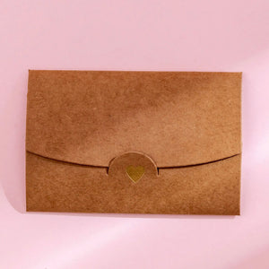 10 Pack Color Retro Bronzing Mini Envelopes 10.5x7cm - Iridescent Paper for Love Letters & Invitations