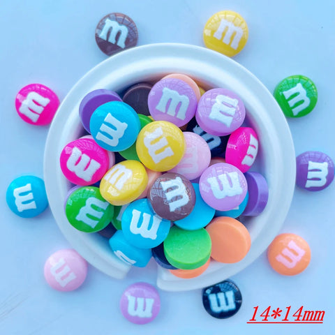 20pcs Candy Charms for DIY Jewelry, Crafts, Scrapbooking, Hair Accessories