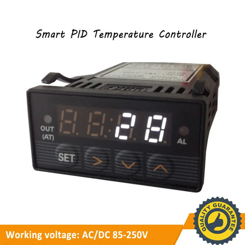 48x24mm PID Temperature Controller Thermostat, Digital Display, Industrial Use, Up to 1300°C