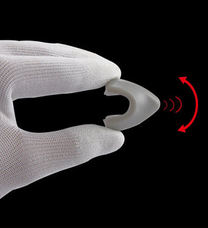 10 Pack Clear Silicone L-Shaped Baby Safety Corner Protectors for Table Desk Edges - Soft, Transparent Guards