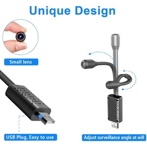 1080p Wireless Mini IP Camera WiFi Micro Webcam Night Vision Remote View Audio Recorder Human Detection Spy Camera