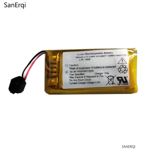 240mAh Battery for Logitech H600, N-R0044, Ultrathin Touch Mouse T630 Models 1311, 533-000069, 533-000071, AHB521630PJT-01