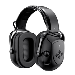 Upgraded Bluetooth Noise Reduction Ear Muffs, 29dB NRR/36dB SNR Hearing Protection, Adjustable Headphones Ear Defender