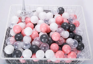 100 Pack Colorful 5.5cm Play Balls for Kids, Ball Pits & Party Games