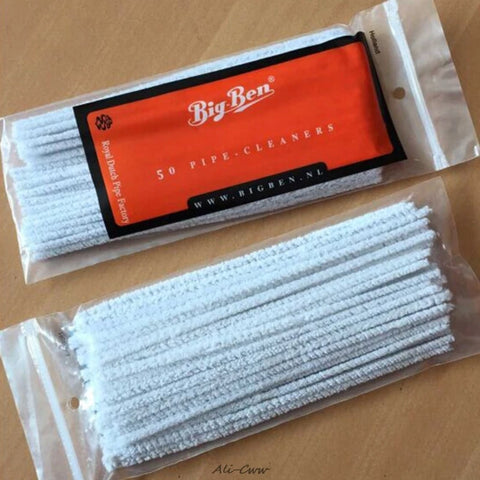 50-Pack Chenille Pipe Cleaners for DIY Craft Projects
