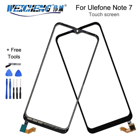 6.1" Black Touch Screen Digitizer for Ulefone Note 7 Replacement with Tools