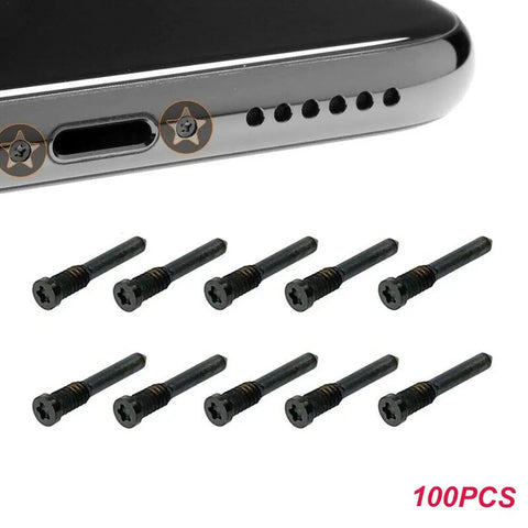 100pcs Pentalobe Bottom Screw Set for iPhone 5s to 15 Pro Max Mini - Repair Replacement Kit