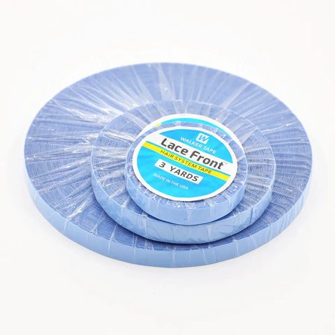 0.8cm Blue Double-Sided Lace Front Wig Tape for Extensions/Toupees/Wigs