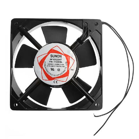 2021 120mm Sleeve Bearing AC Cooling Fan, 220-240V, 2-Wire for PC Case