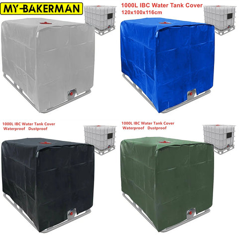 1000L IBC Tote Cover, Waterproof UV-Resistant Oxford Fabric, Various Colors