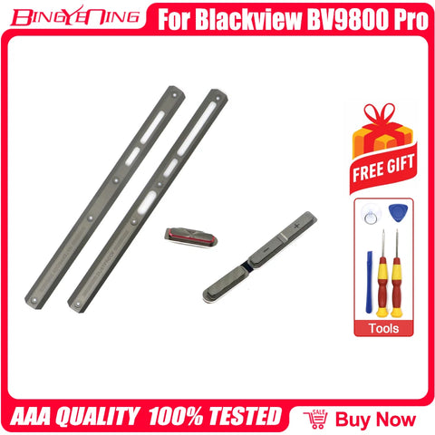 6.3" Smartphone Side Metal + Power Volume Button Parts for Blackview BV9800 Pro