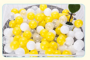 100 Pack Colorful 5.5cm Play Balls for Kids, Ball Pits & Party Games
