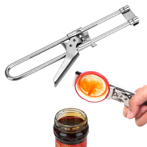 Adjustable Easy Grip Jar Opener for Tight Lids - Kitchen Tool