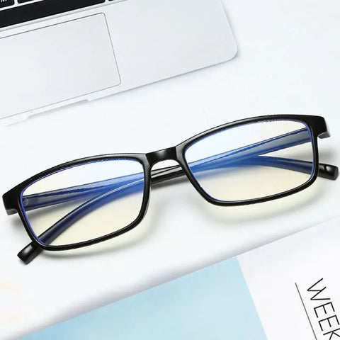 Blue Light Blocking Square Eyeglasses Frame Unisex Optical Spectacle Glasses 2021