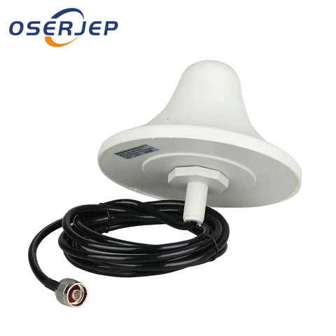 2G 3G 4G LTE Indoor Ceiling Antenna 698-2700MHz with Cable N Male Connector for Phone Signal Booster Repeater