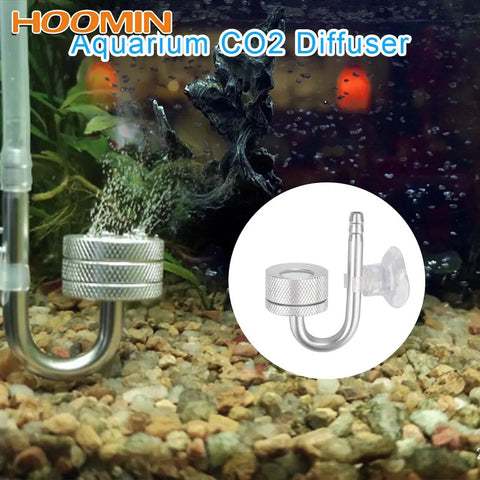 Aquarium CO2 System Kit with Diffuser & Suction Cup for Plant Growth