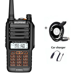 2025 UV9R Plus 18W Long Range Walkie Talkie 40-50km VHF UHF Ham Radio Transceiver CB Radio