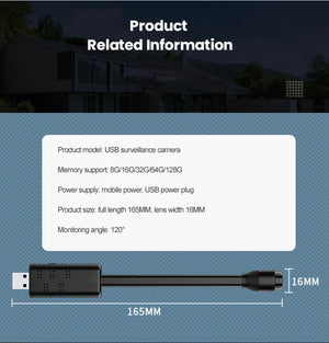 1080p Wireless Mini IP Camera WiFi Micro Webcam Night Vision Remote View Audio Recorder Human Detection Spy Camera