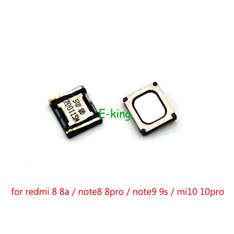 2pcs Earpiece Earphone Top Speaker Sound Receiver for Redmi 8/8A/Note 8 Pro/9/9S/Mi 10 Pro