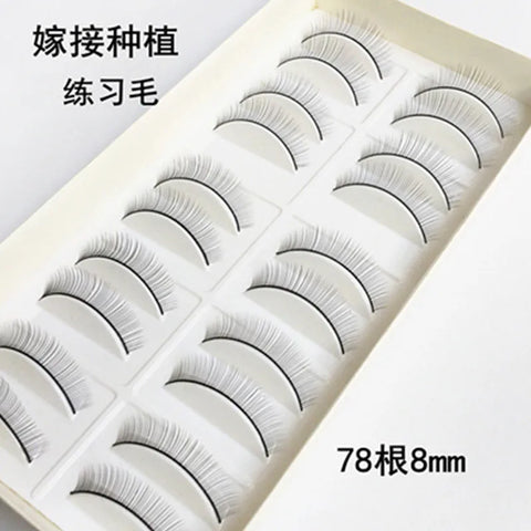 10 Pairs Natural False Eyelashes - Soft, Comfortable, Easy Application