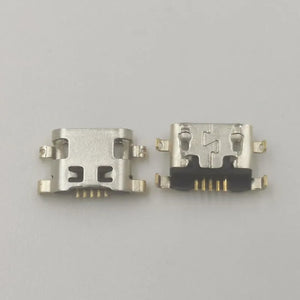 100pcs Micro USB Charging Port Socket for Lenovo A708t S890, Alcatel 7040n, Huawei G7 G7-tl00 Charger Connector