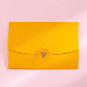 10 Pack Color Retro Bronzing Mini Envelopes 10.5x7cm - Iridescent Paper for Love Letters & Invitations